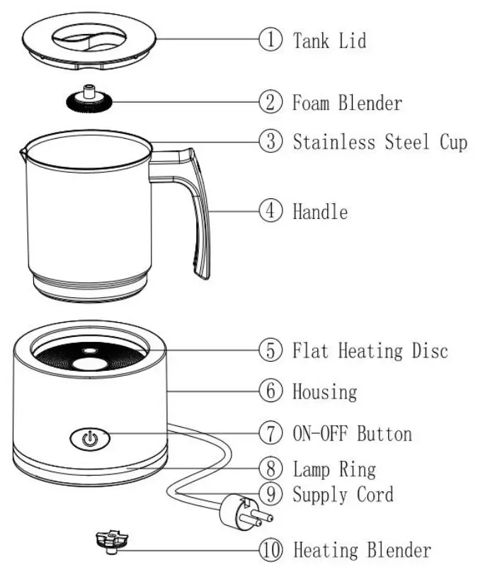 HOTOEM LZP 5000 Capsule Coffee Machine