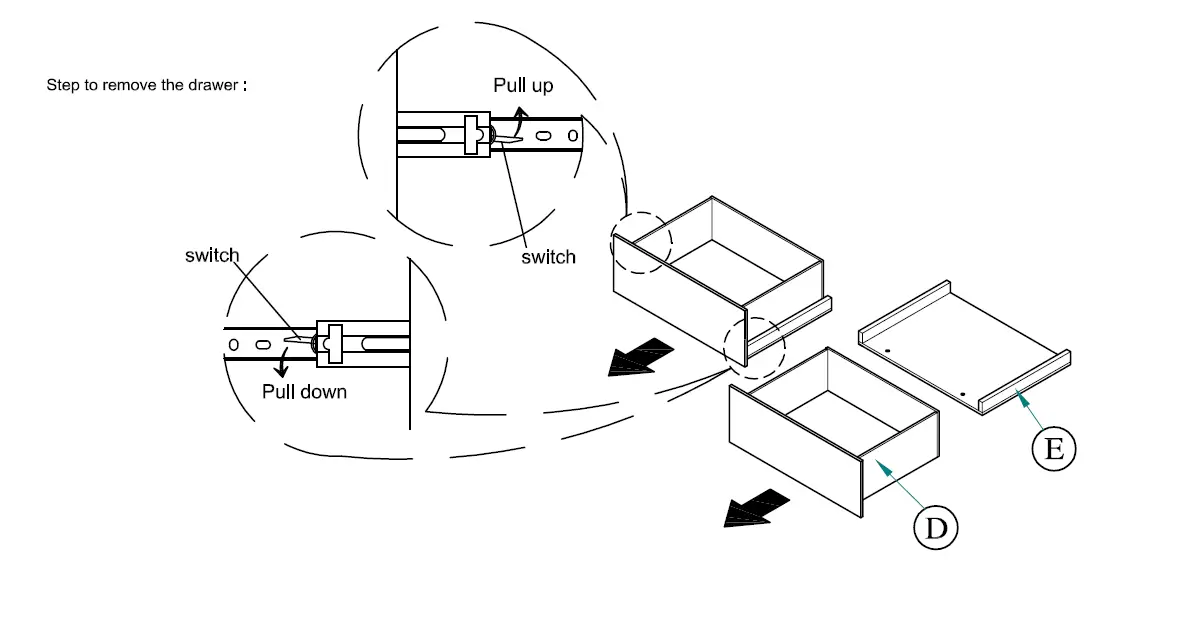 Best-Quality-Furniture-VEN-EK4N-Venetian-5-Piece-Champagne-Eastern-King-Bedroom Set-FIG-16--