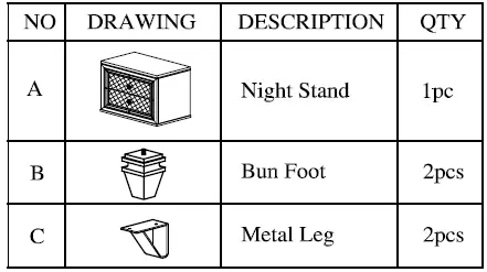 Best-Quality-Furniture-VEN-EK4N-Venetian-5-Piece-Champagne-Eastern-King-Bedroom Set-FIG-22