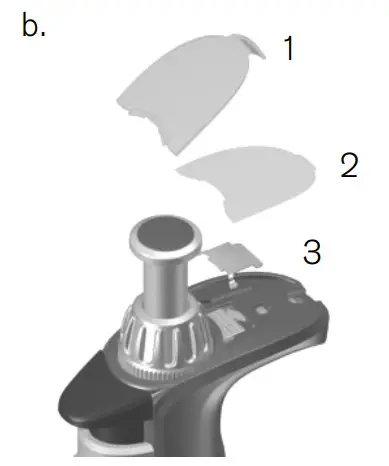 BrandTech single channel pipette spare parts - label window