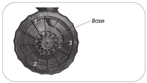 sip 06863 SUB 1040 FS Submersible Water Pump 230V - Base.