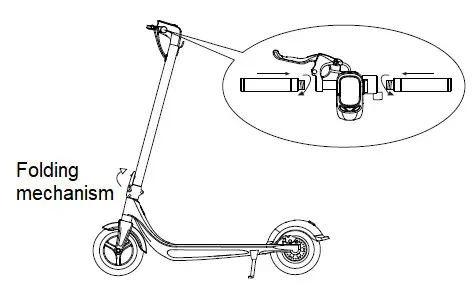E-scooter W-TEC Dalfin - ASSEMBLY