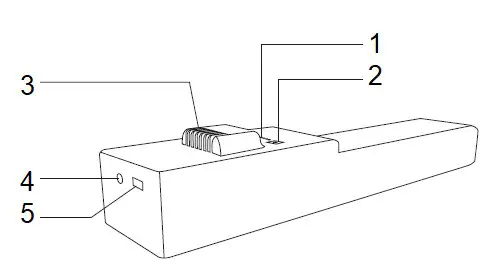 E-scooter W-TEC Dalfin - BATTERY DESCRIPTION