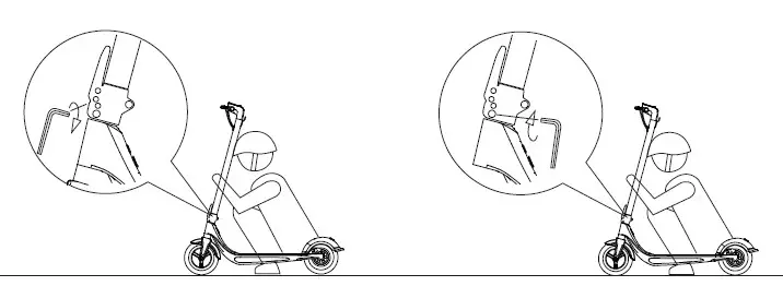 E-scooter W-TEC Dalfin - HANDLEBAR