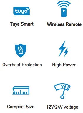 Rayrun TT40 Smart and Remote Control RGB+W LED Controller-FIG2