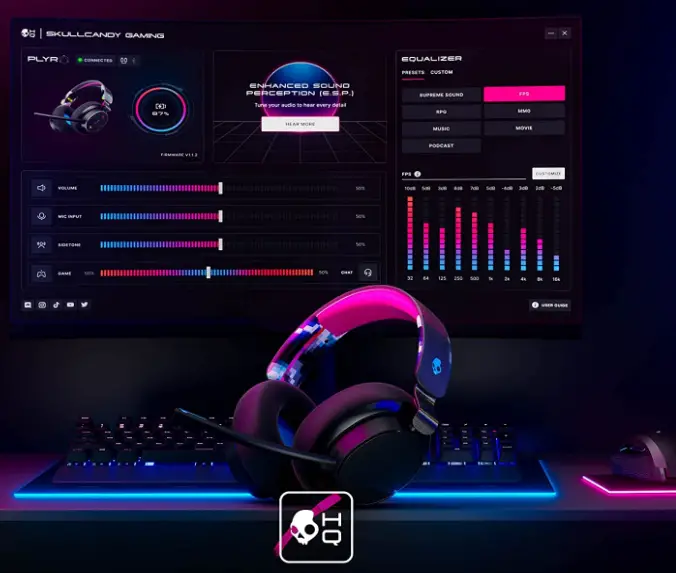 Skullcandy SLYR Pro Wired Over-Ear Gaming Headset-1