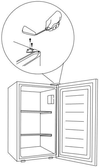 zokop BD 88 E Upright Freezer - DOOR ALIGNMENT