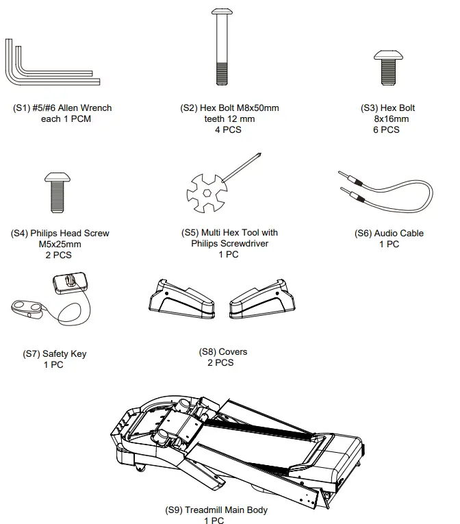 SPORTSTECH F37 Treadmill fig 2