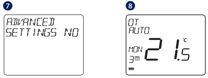 SALUS WQ610RF Wireless Slim Programmable Thermostat fig 10