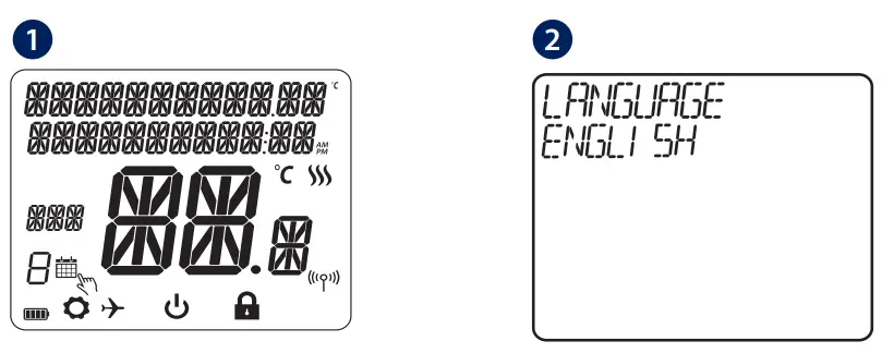 SALUS WQ610RF Wireless Slim Programmable Thermostat fig 7