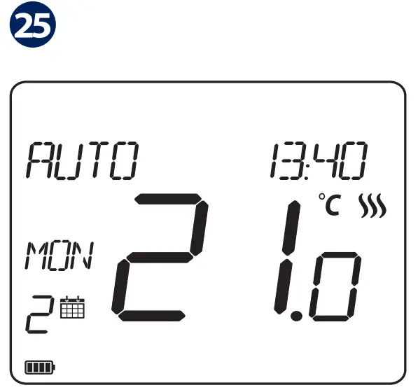 SALUS WQ610RF Wireless Slim Programmable Thermostat fig23
