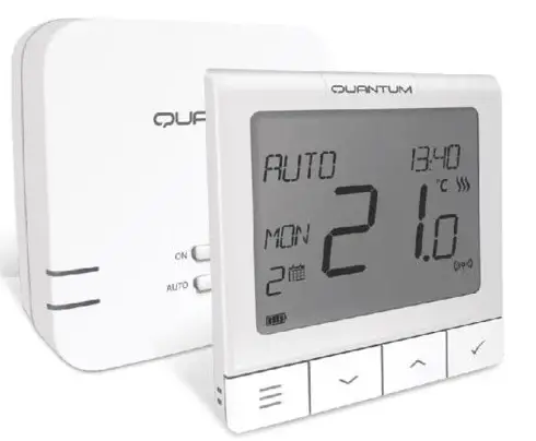 SALUS WQ610RF Wireless Slim Programmable Thermostat