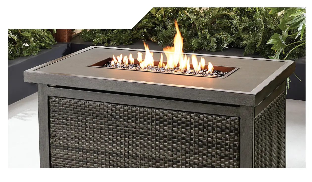 HANOVER-W-30000-BTU-Brown-Tabletop-Aluminum-Natural-Gas-Fire-Pit-User-Guide-PRODUCT-2