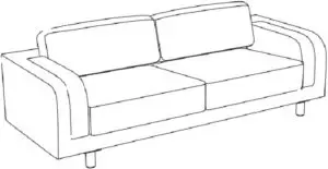 MATT BLATT Tribeca Sofa