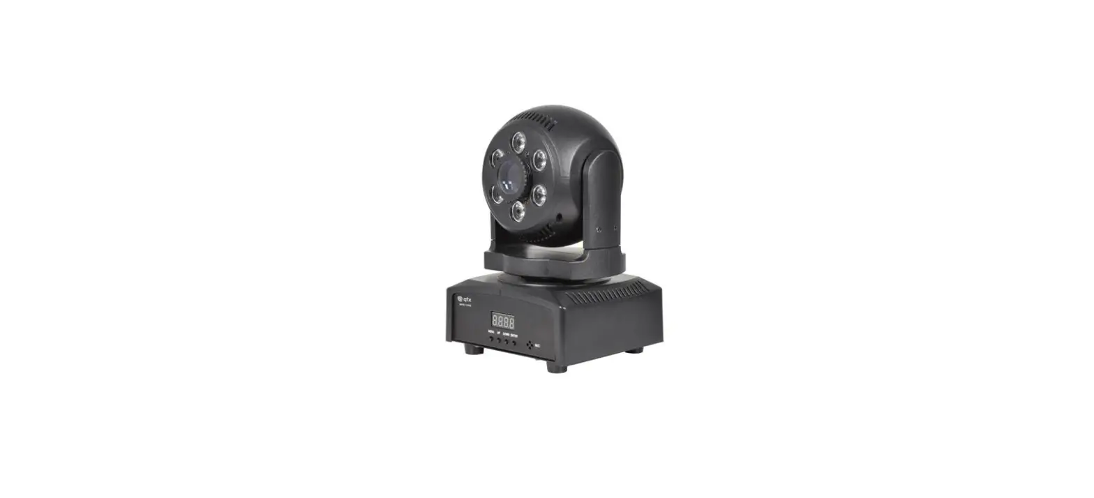 Qtx Mhs-100g 100w Spot Wash Led Moving Head User Manual Qtx Mhs-100g 100w Spot Wash Led Moving Head User Manual