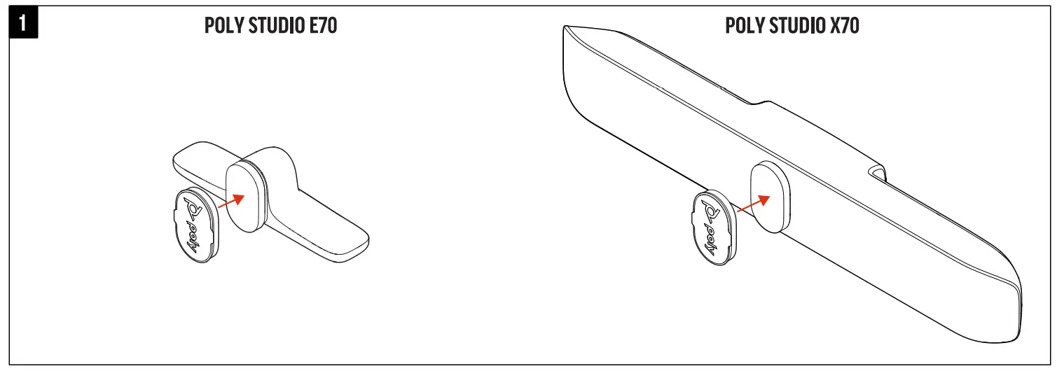 poly E70 Dual Lens USB Video Bar with Auto Speaker - fig 1