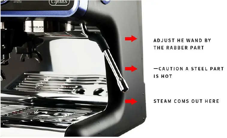 Cyetus CYK7601 Home Barista Espresso Machine 08