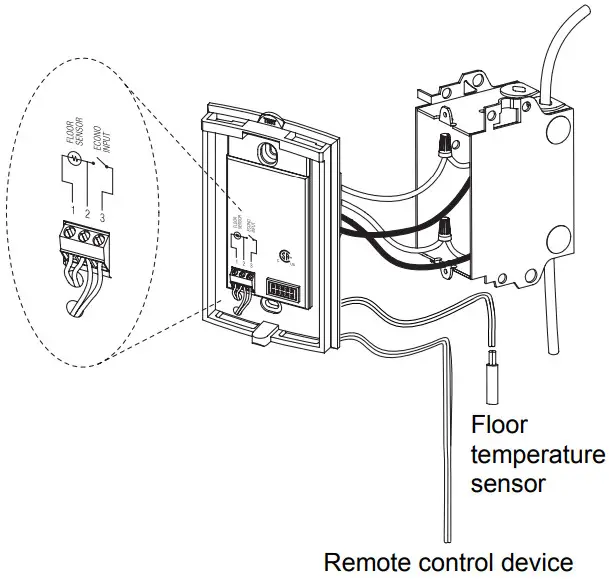 aube technologies TH115 AF GA Programmable Thermostat - Figure 3