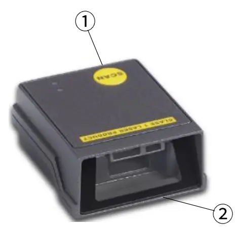 Parts of the scanner