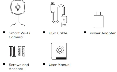 MERKURY MI-CW051-199W Smart WiFi Camera - 1