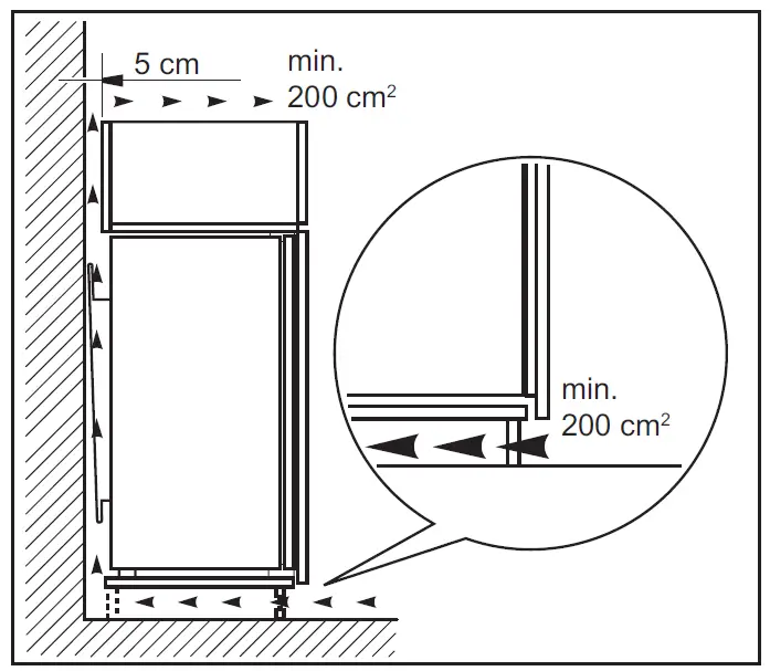 smeg S4C092F Refrigerator 2