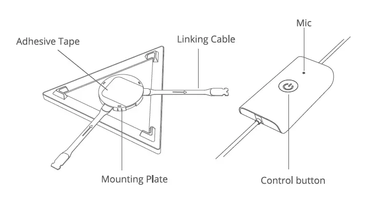 Govee-H6067-Triangle-Light-Panels-RGBIC-Tri-Lights-Glide-Wall-Light-1