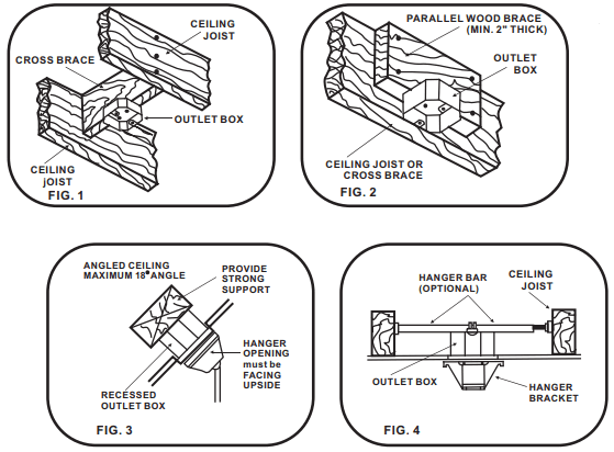 minkaAire MKA1040734 Strata Outdoor Ceiling Fan - fig 1