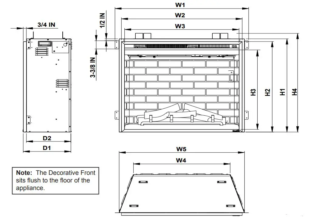 SimpliFire-SF-BI30-EB-30-Inch-Electric-Built-In-Fireplace-FIG-3