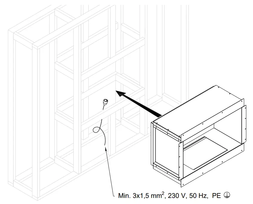 planika I1499 Senso Fireplace - SINGLE SIDED1