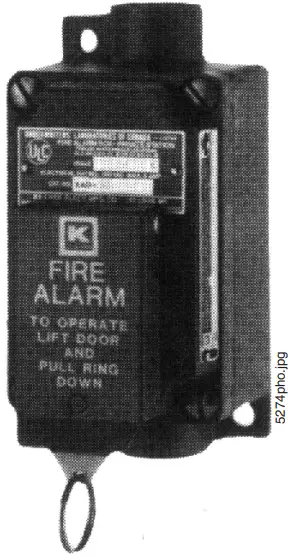 Honeywell XAL-53 Hazardous Location Pull Station