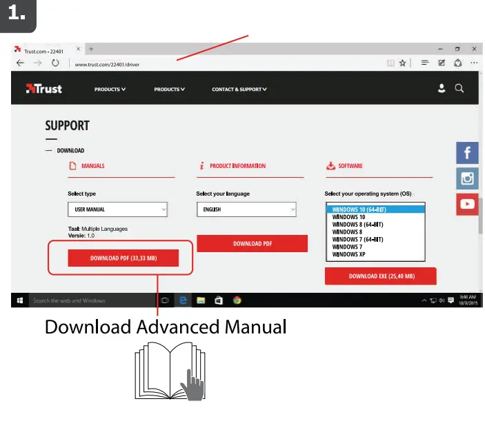 Trust 22401 GXT 180 Kusan Pro Gaming Mouse-fig1