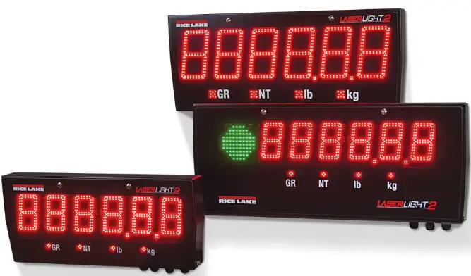 RICE LAKE LaserLight Remote Display Lens Replacement-FIG1