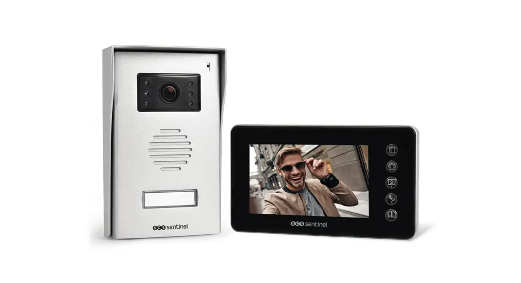 Scs Sentinel Pvf0050 Visiofirst 4.3 Wired Door Entry System User Manual