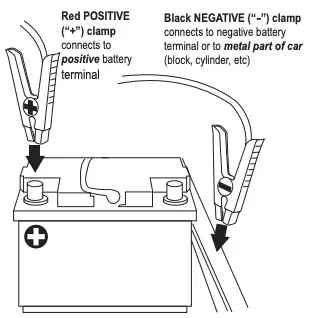 jump-start a vehicle engine