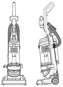 BISSELL 2490 Series Cleanview Rewind Pet Deluxe Upright Vacuum Cleaner