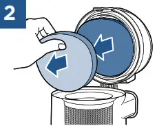 BISSELL 2490 Series Cleanview Rewind Pet Deluxe Upright Vacuum Cleaner - fig 18