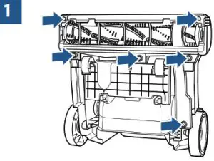 BISSELL 2490 Series Cleanview Rewind Pet Deluxe Upright Vacuum Cleaner - fig 28