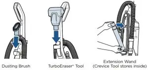 BISSELL 2490 Series Cleanview Rewind Pet Deluxe Upright Vacuum Cleaner - fig 5