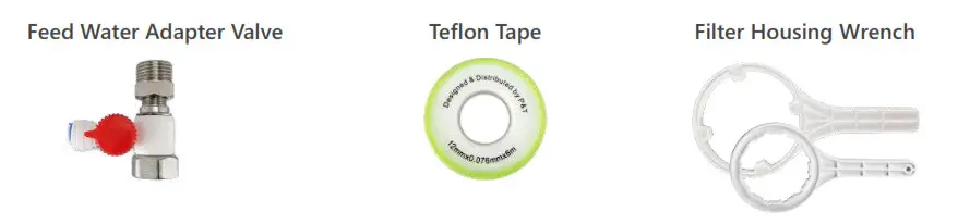 Reverse Osmosis System - Accessories and Connections