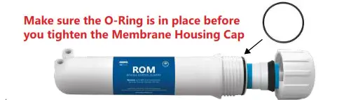 Reverse Osmosis System - How to Change the RO Membrane