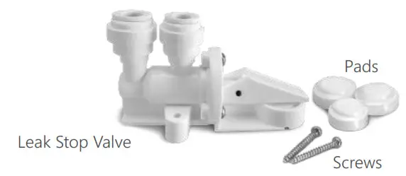 Reverse Osmosis System - Leak Stop Valve Components