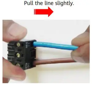 HUAWEI OptiX RTN PI-DC B20 -Connecting the Power Cable 3