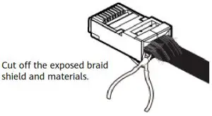 HUAWEI OptiX RTN PI-DC B20 - Outdoor Network Cable 6
