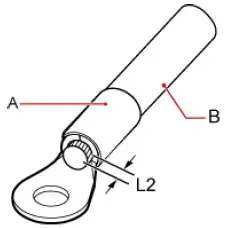 HUAWEI OptiX RTN PI-DC B20 - Strip a ground cable 2