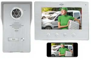 ELRO DV477IP IP Video Door Intercom with 7 Inch 18cm Monitor