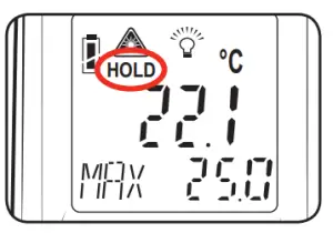 Ozito Infrared Thermometer - trigger