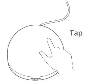 Govee H6059 Aura Mini Night Light- Tap