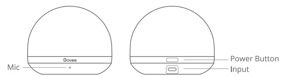 Govee H6059 Aura Mini Night Light