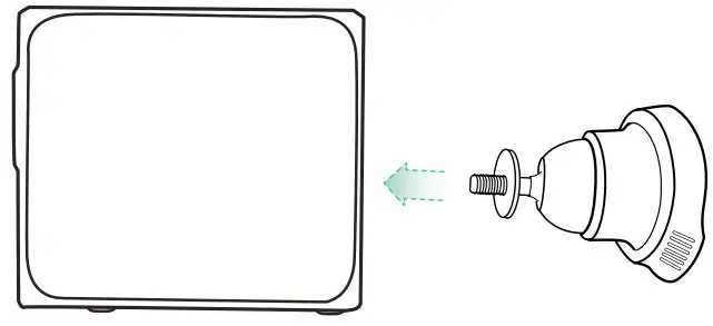 global sources X80 Wireless Smart Battery Camera - Fix the camera