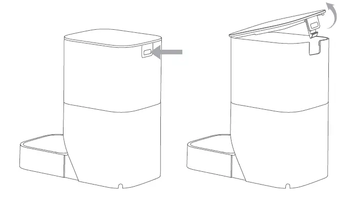 Shenzhen Apeman Innovations Technology PF56 Automatic Pet Feeder User Guide-5
